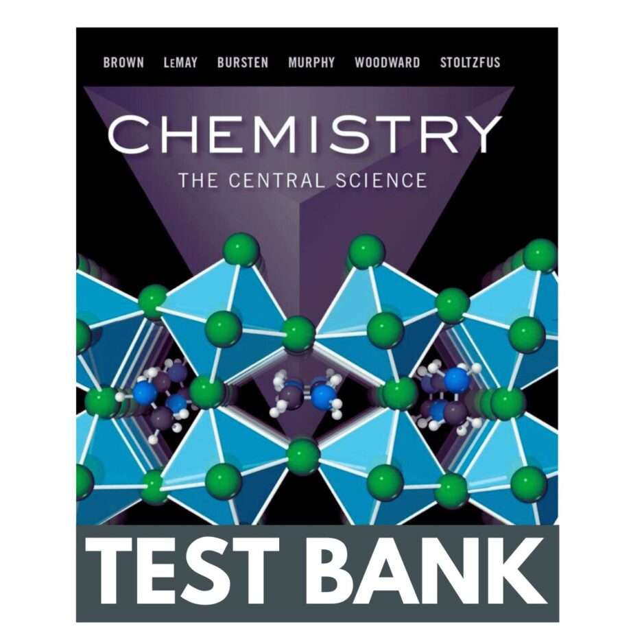 Chemistry The Central Science, 14th Edition Test Bank