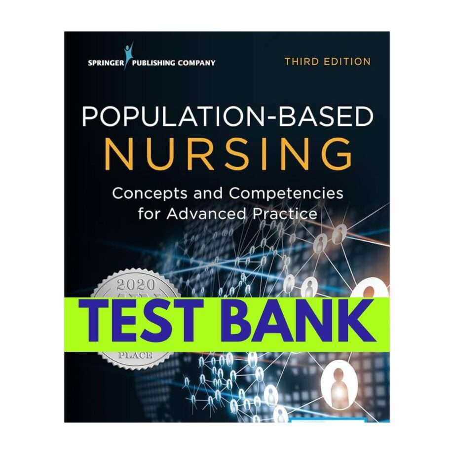 Test Bank for Population Based Nursing: Concepts and Competencies for Advanced Practice 3rd