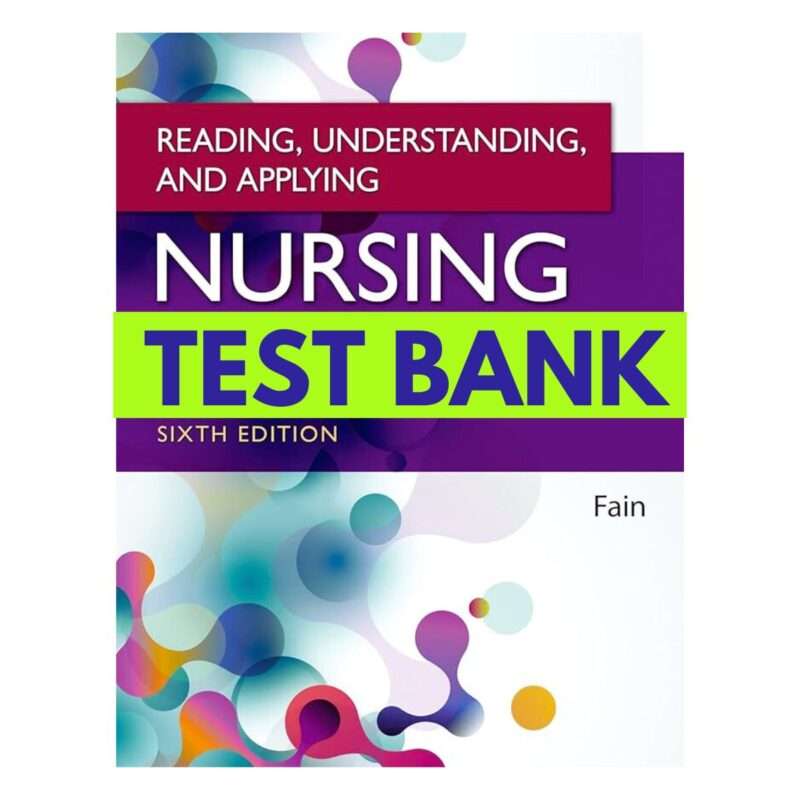 Test Bank for Reading, Understanding, and Applying Nursing Research 6th Edition