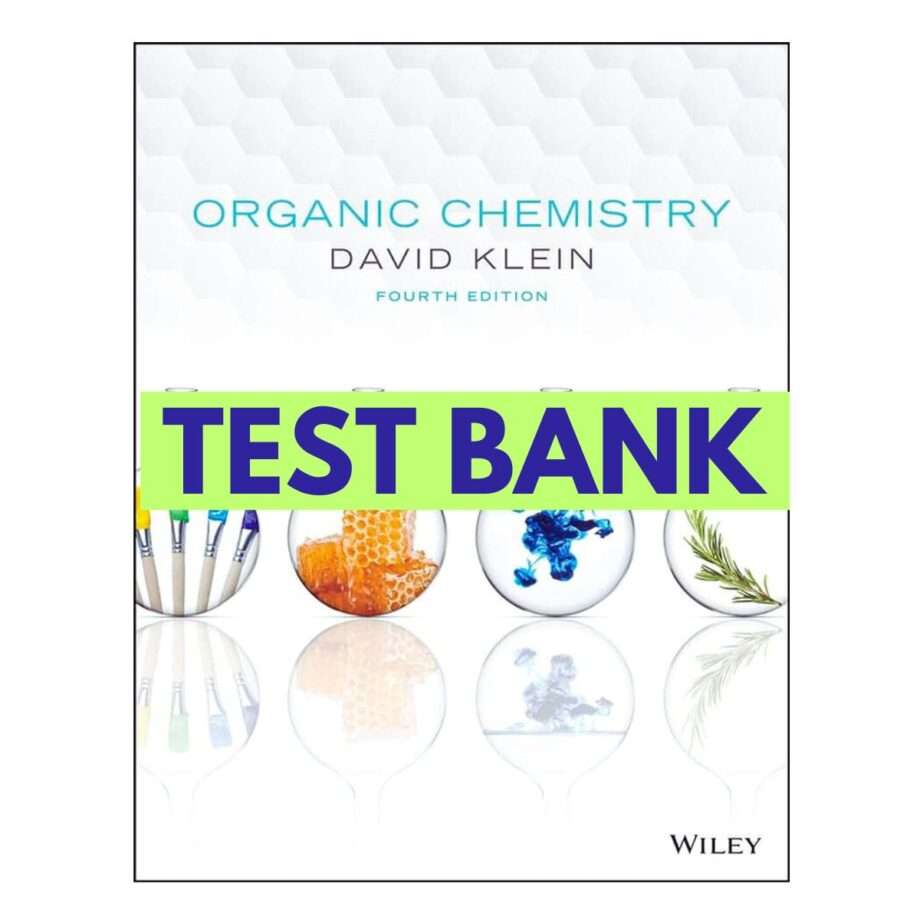 Test Bank for Organic Chemistry 4th Edition