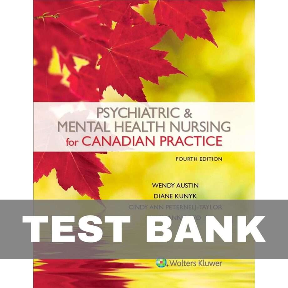 Psychiatric & Mental Health Nursing for Canadian Practice 4th