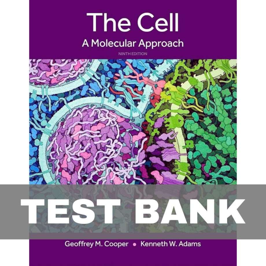 The Cell A Molecular Approach 9th