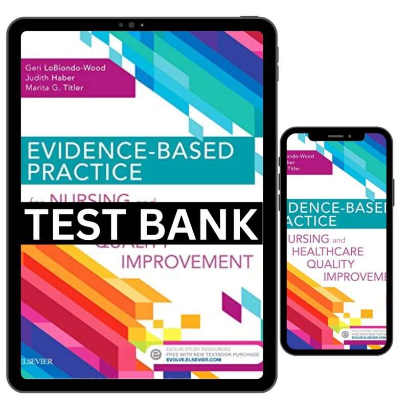 Evidence Based Practice for Nursing and Healthcare Quality Improvement 1st Edition Test Bank