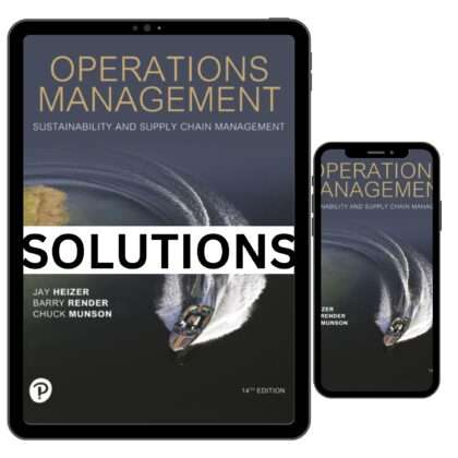 Operations Management 14th Edition