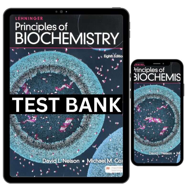 Principles Of Biochemistry 8th Test Bank