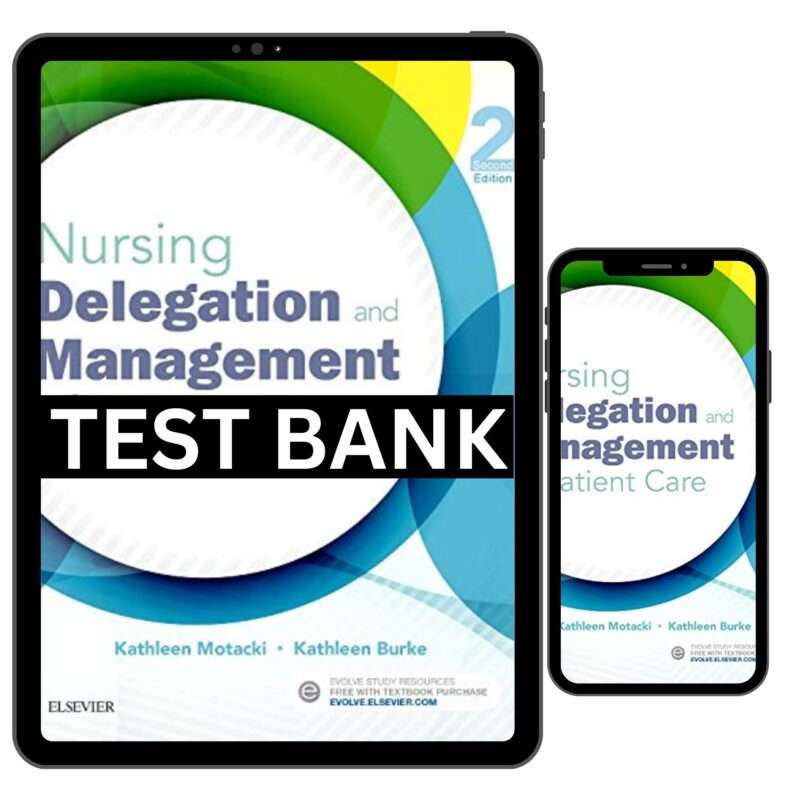 Test Bank For Nursing Delegation & Management of Patient Care 2nd 2025 Version