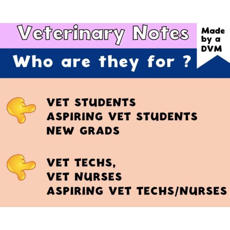 Veterinary Medicine Guide 180 Page, Vet Med Study Guide, VTNE Prep: Entire Collection Bundle - Image 3