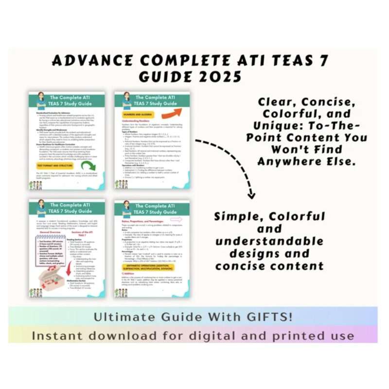 Complete ATI Teas 7 Study Guide 2025 Updated - Image 7