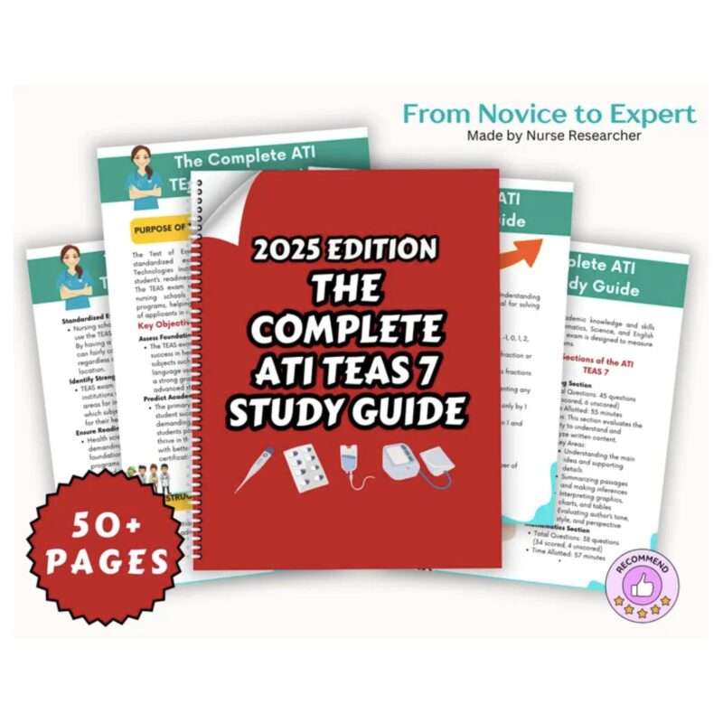 Complete ATI Teas 7 Study Guide 2025 Updated